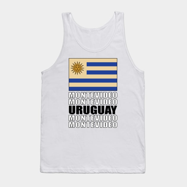 Flag of Uruguay Tank Top by KewaleeTee